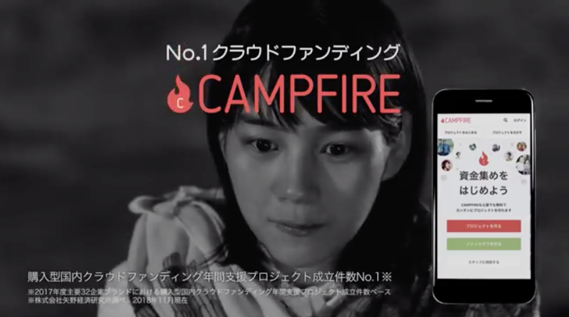 のんとチャップリンがキャンプファイヤーcmで語り合う 今 のんがやりたいこととは