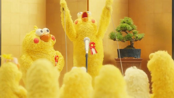 Dポイントのcmは万歳三唱ならぬサンバイ三唱 出演は中条あやみちゃんとポインコ兄弟 ローソンでｄポイントが３倍 ドコモ
