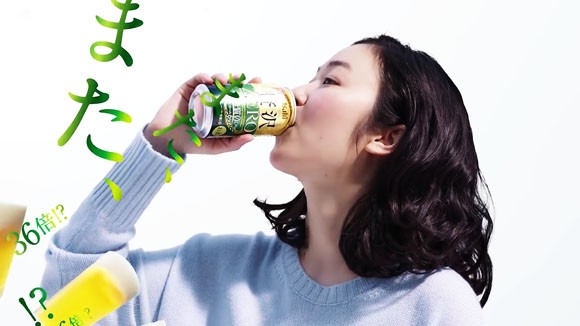 贅沢ゼロは麦36倍cm 山口智充と黒木華が常識変えちゃってごめんなさい 早口言葉チャレンジ動画もあり アサヒビール