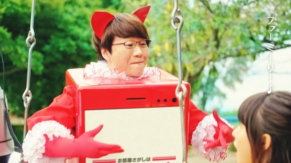 いい部屋ネットのcmで桜井日奈子とハリセンボンがファミリーになる